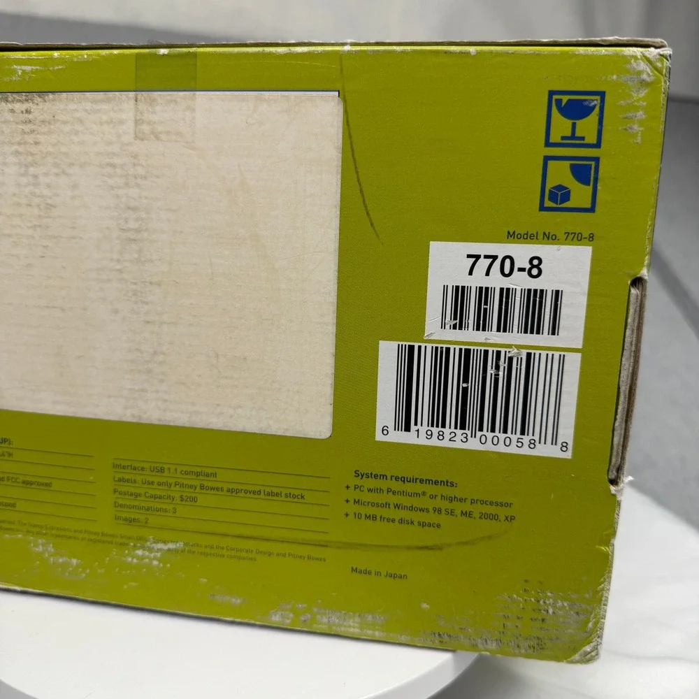 Pitney Bowes Stamp Expressions Personal Utility Printer PUP Model 770-8 New Box